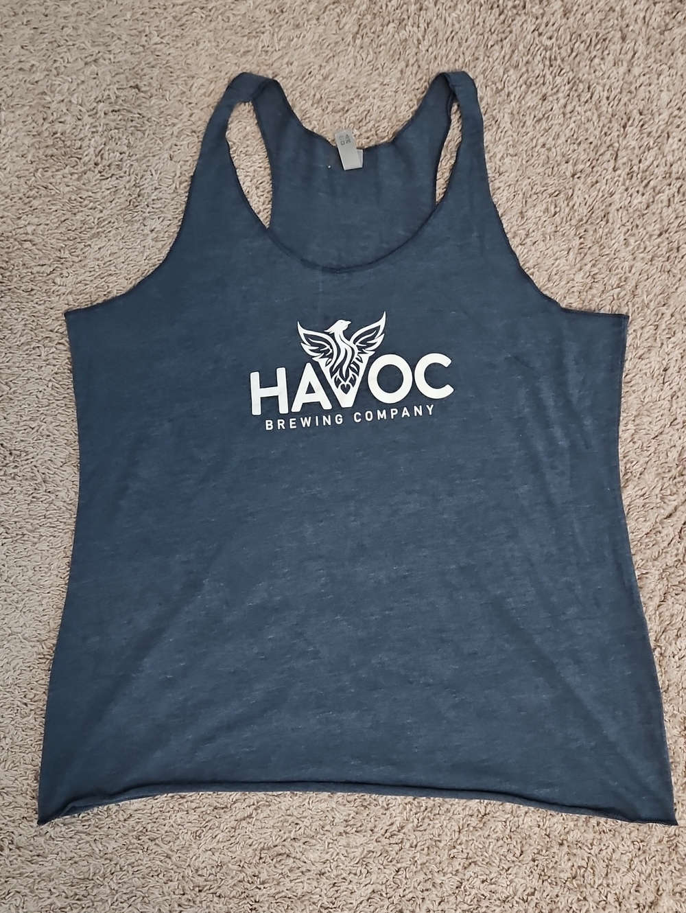 Next Level Apparel Blue Havoc Brewing Company Racerback Tank